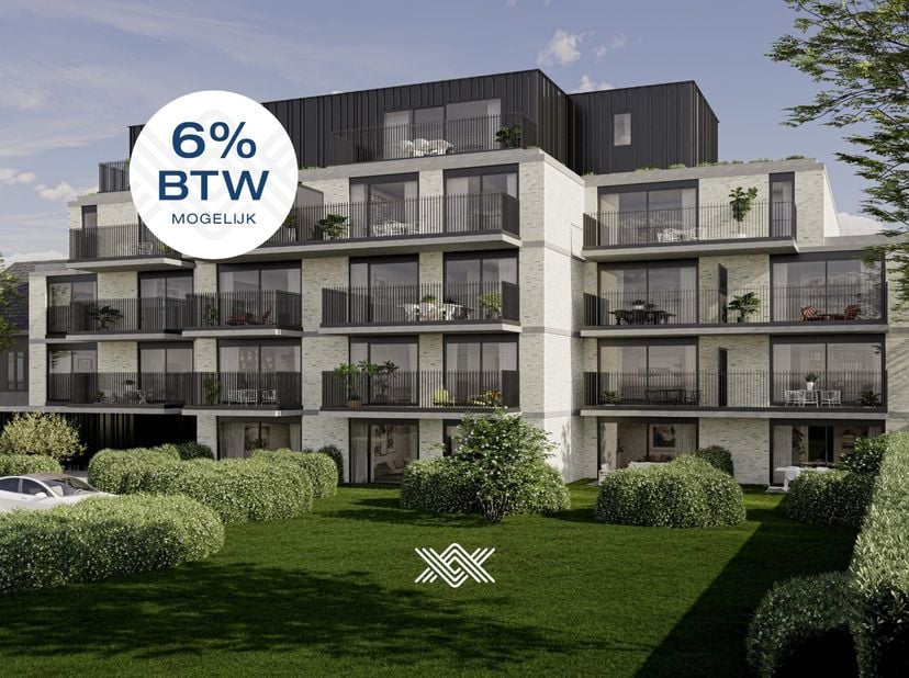 Dit tweeslaapkamer appartement is gelegen op de gelijkvloerse verdieping van Parc Astrid en beschikt over een ruim, zuid-west gericht terras (7.5m²) m