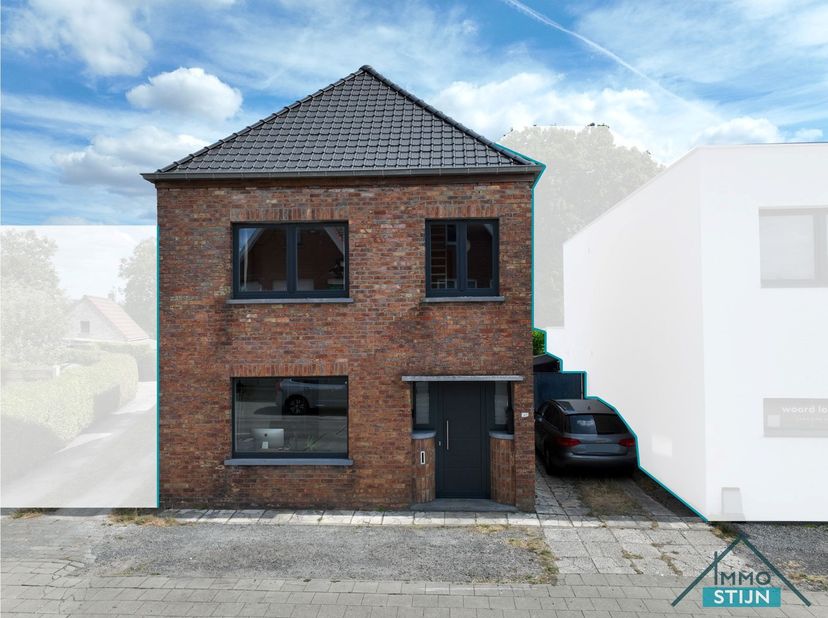 Net buiten het centrum van Zedelgem vind je deze ruime woning met mooie landelijke verzichten. Ondanks de rustige ligging geniet je hier van een vlott