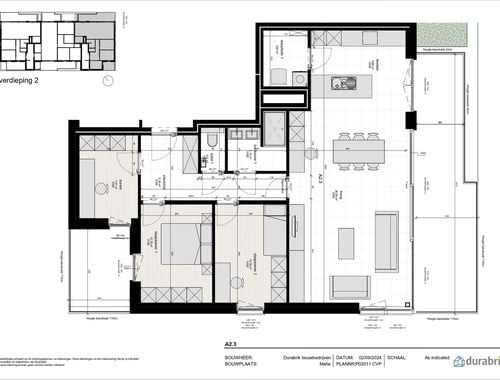                                         Appartement te koop in Melle, € 555.500
