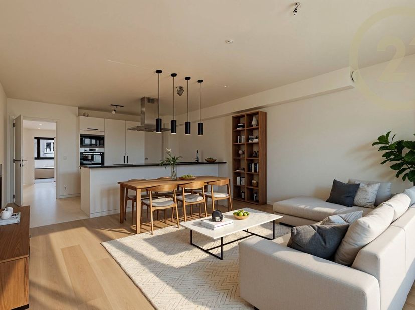 Century 21 Alliance Demeuse vous présente ce duplex de standing de 150m² situé à Auvelais. Cette propriété incarne l'élégance contemporaine et le conf