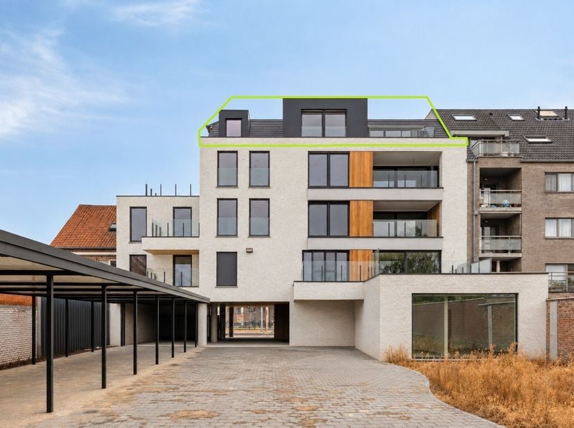 Dit prachtig nieuwbouwappartement is gelegen op een toplocatie in het centrum van Roeselare, op wandelafstand van winkels, horeca en openbaar vervoer.
