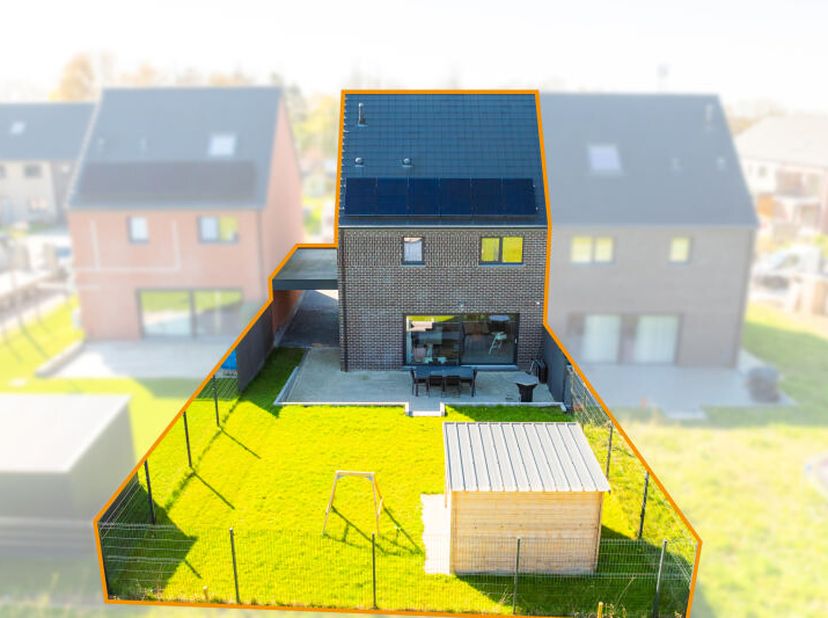 Idéalement située à Barchon, dans le nouveau lotissement du Â Domaine du Fort Â, magnifique maison construite en 2023 (régime des droits denregistreme