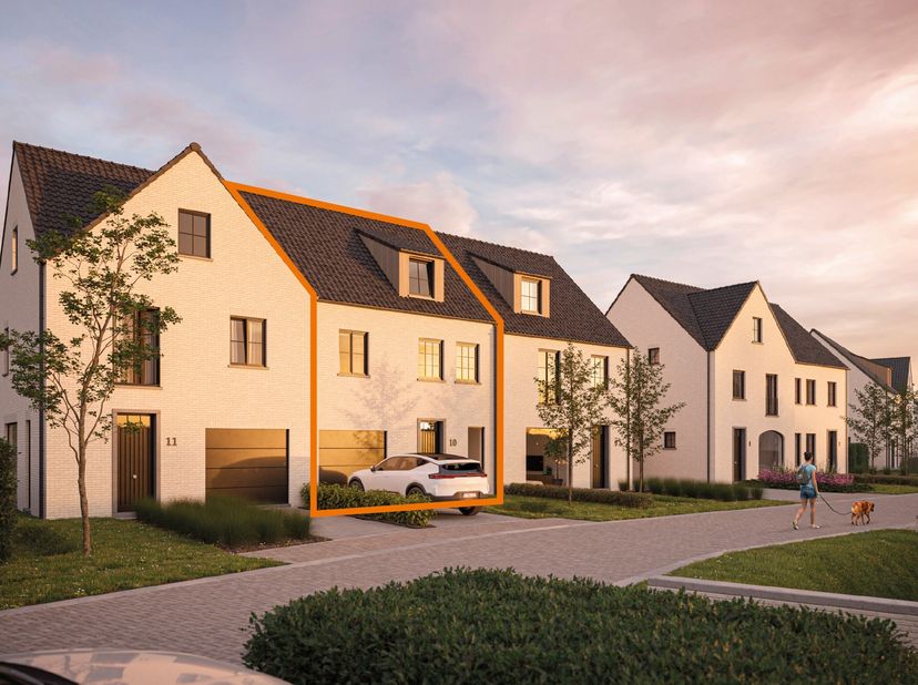 Deze ruime nieuwbouwwoning biedt alle troeven voor comfortabel wonen, met 3 volwaardige slaapkamers en de mogelijkheid om nog 2 extra kamers te creëre