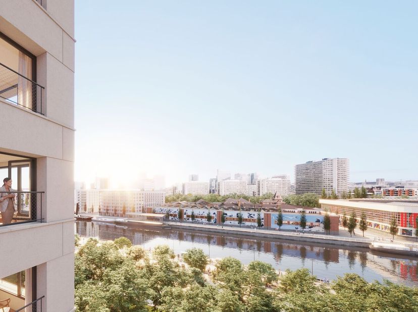 Appartement te koop in Havenlaan 12,
                    1000 Brussel