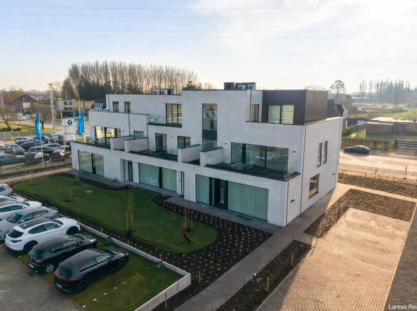 Residentie Vectis – Stijlvol en energiezuinig wonen in Halen<br />
Op een centrale locatie aan de Staatsbaan 65 in Halen verrijst Residentie Vectis, e