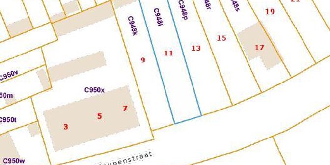 Grond te koop in Jef Van Heupenstraat 11, 2300 Turnhout