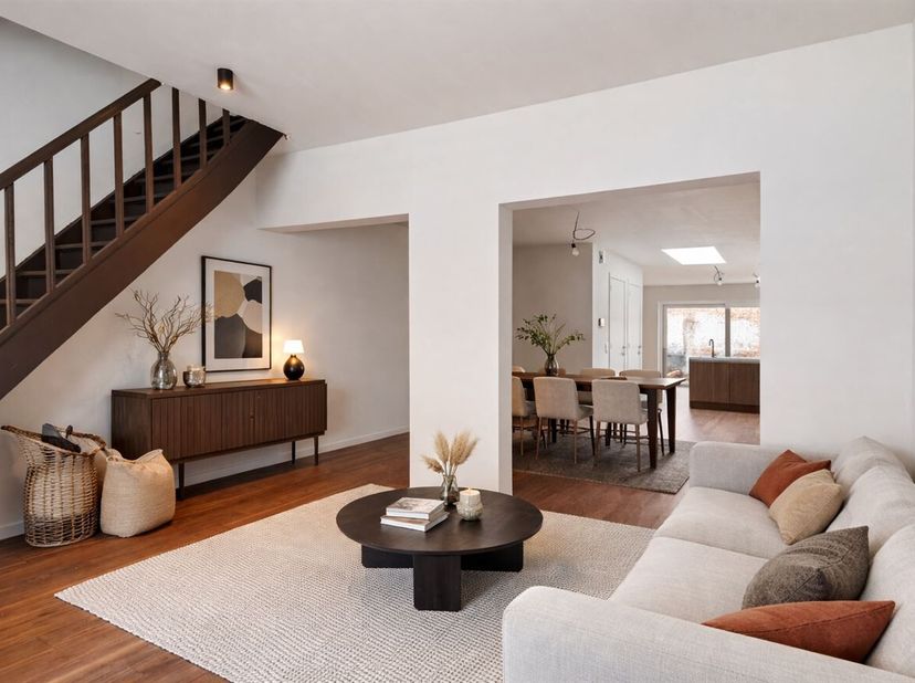 Op zoek naar een stijlvolle en energiezuinige woning op een centrale ligging in Sint-Niklaas? Deze prachtig totaal gerenoveerde woning in de Hugo Verr