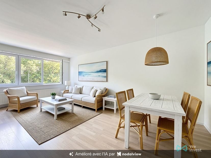 KRAAINEM - Gelegen op de bovenste verdieping van een kleine mede-eigendom - Mooi 2-slaapkamerappartement van +/- 74 m² (volgens EPC). Ideaal gelegen n