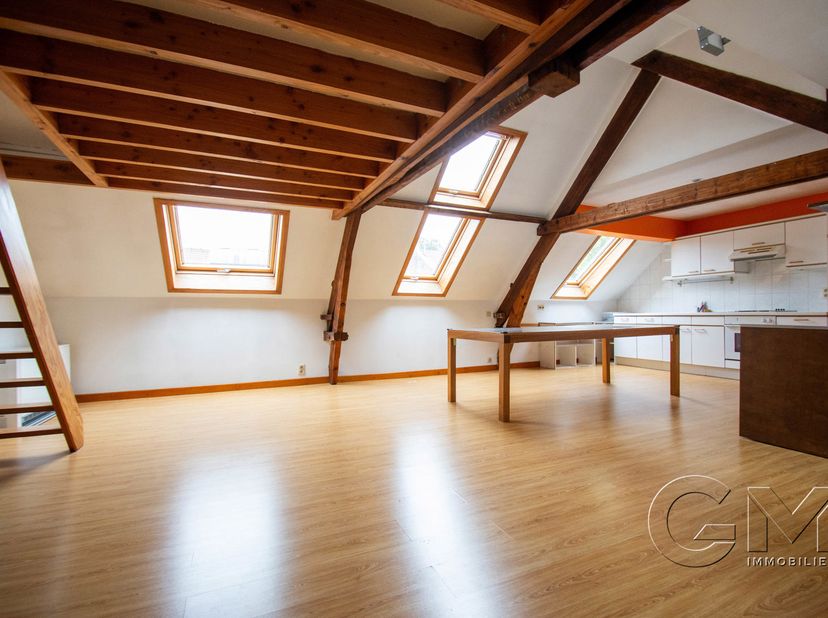 Idéal investisseur ou 1er achat !!! Spacieux et lumineux appartement duplex de 82m², situé entre le centre-ville et la gare, une chambre (possibilité