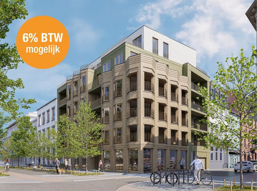 Nieuwbouwappartement in Residentie Kasteelplein op wandelafstand van het Theaterplein, zuid, winkels, restaurants en scholen. 6% BTW mogelijk.<br />
<