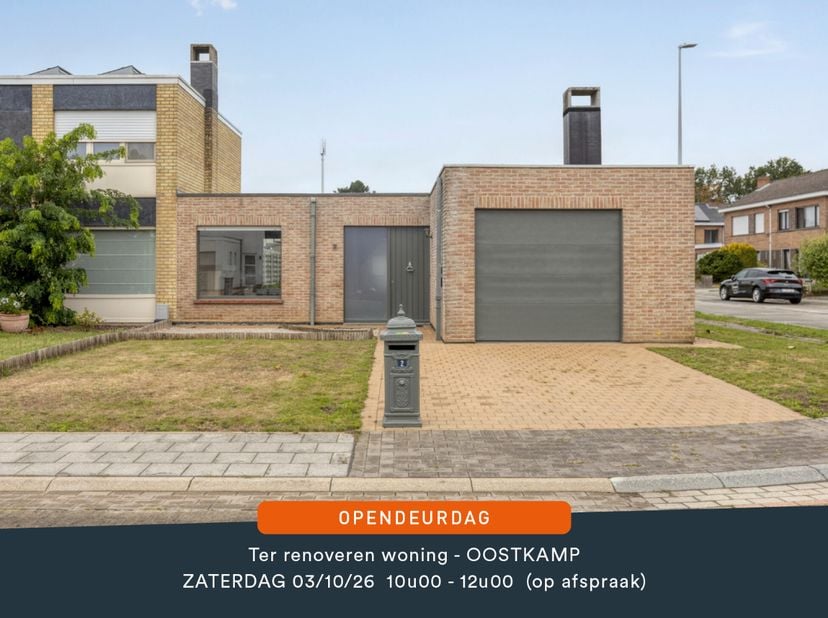 Huis te koop in Pieter de Coninckstraat 2,
                    8020 Oostkamp