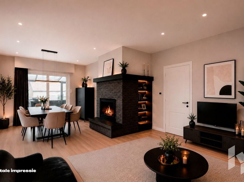 Zeer centraal gelegen woning (232m²) met een lichtrijke woonkamer, 3 (evt. 4) slaapkamers, een veranda en inpandige garage op een mooi perceel van 980