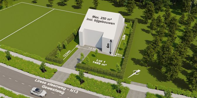 Grond te koop in Lierse Steenweg LOT 1, 2280 Grobbendonk