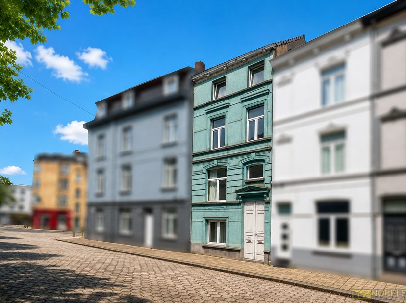 Charmante HERENWONING met STATIGE VOORGEVEL en tal van mogelijkheden, gelegen in het hart van Gent op WANDELAFSTAND van winkels, horeca, openbaar verv