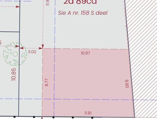                                         Terrain à bâtir à vendre à Attenhoven, € 79.000
