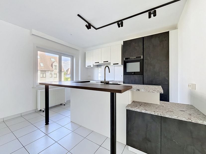 Dit ruime appartement is rustig gelegen en bevindt zich op enkele stappen van zee.&amp;nbsp; Het appartement werd recent gerenoveerd. Er is een ruim terra