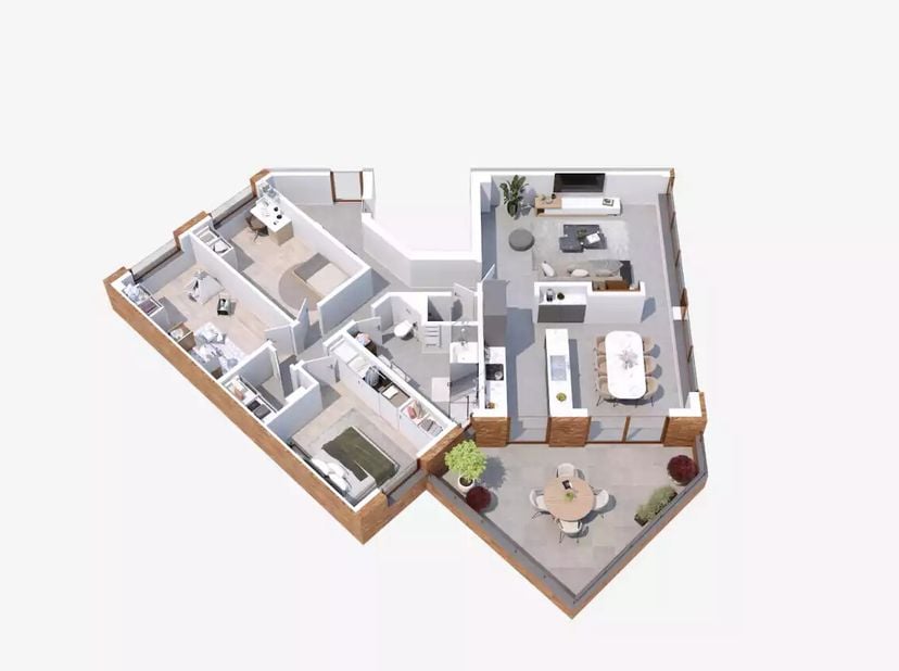 Appartement te koop in Provinciesteenweg 46 bus B101,
                    3150 Wespelaar