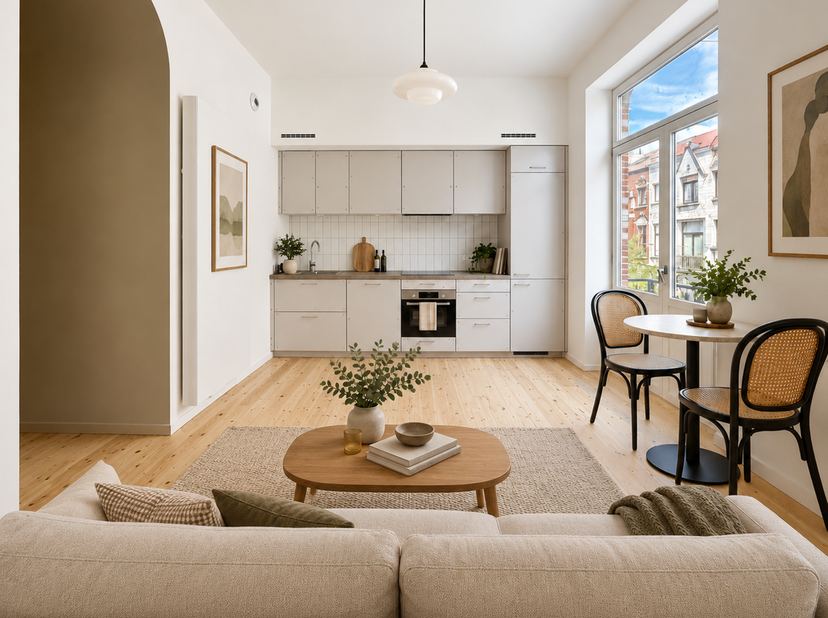 Appartement te huur in ,
                    1060 Sint-Gillis