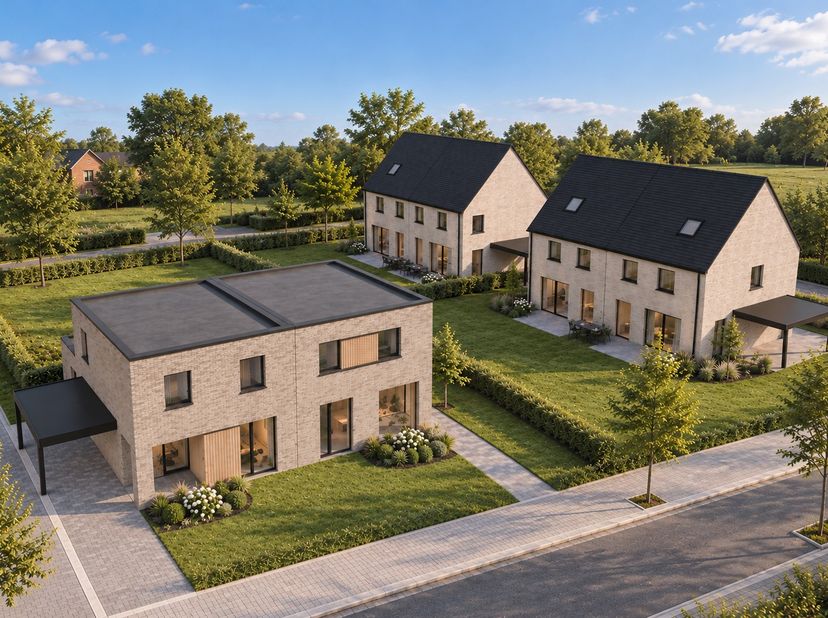 Project te koop in Klaverstraat 10,
                    9470 Denderleeuw