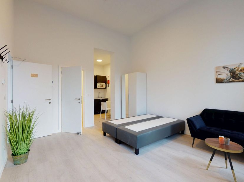 Dit prachtige appartement in Leuven is gelegen in de residentie KATARINA en is onlangs gerenoveerd in 2020. Het appartement is volledig bemeubeld en b
