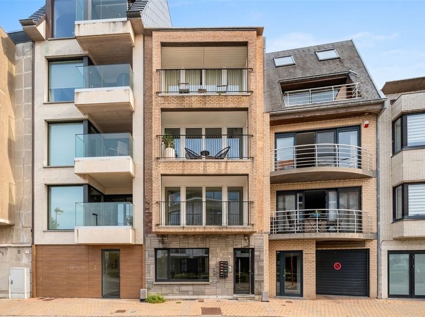 Studio derde verdieping met balkon<br />
Instapklare studio op toplocatie aan zee<br />
Deze volledig gerenoveerde studio bevindt zich op de derde v
