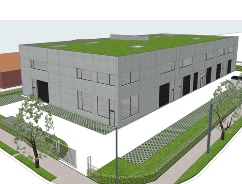                                         Bedrijfsgebouw te huur in Hoboken, € 2.000
