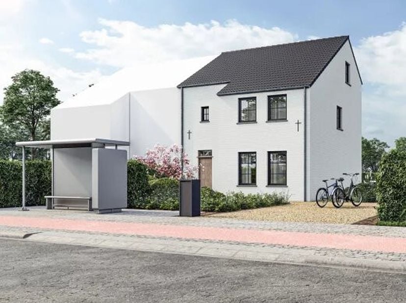 In Mopertingen stellen wij een woning voor op een prachtige bouwgrond van 17a34ca, met aan de achterkant volledig uitzicht op de natuur.<br />
Tegen d