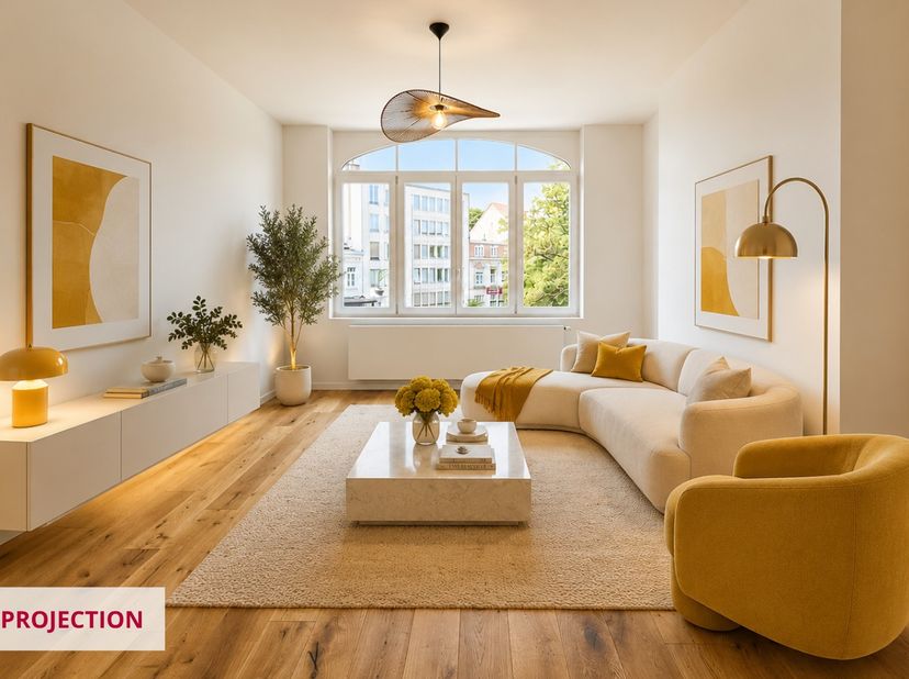 Expat Housing vous propose ce magnifique appartement entièrement rénové, situé dans le bas de l'avenue de Fré, à proximité de l'avenue Brugmann et de
