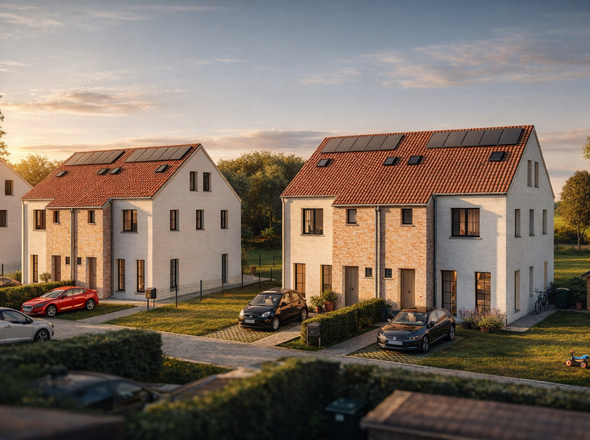 Energiezuinige nieuwbouwwoning met ruime tuin in Ronse. <br />
Aan de rustige stadsrand van Ronse realiseert Noblenest een kleinschalig project van ze