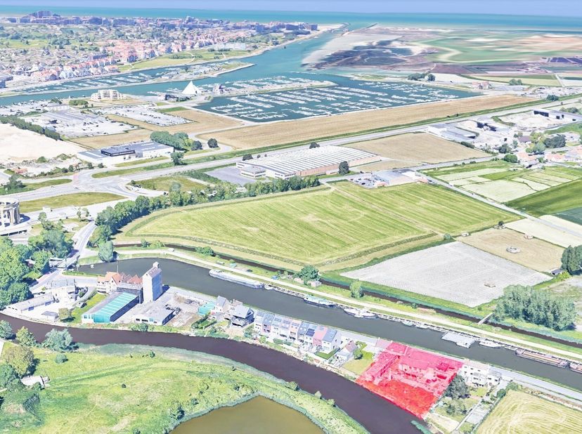 Ontdek project "Vaertzicht", een kleinschalig en kwalitatief woonproject bestaande uit moderne woningen, gelegen langs de Brugsevaart 32 te Nieuwpoort