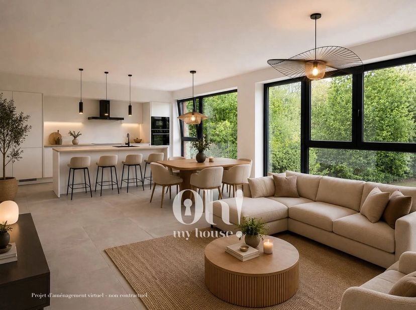 Oh My House vous présente cette magnifique résidence neuve nichée au cur du charmant village dOrp-le-Grand, proposant cinq appartements contemporains