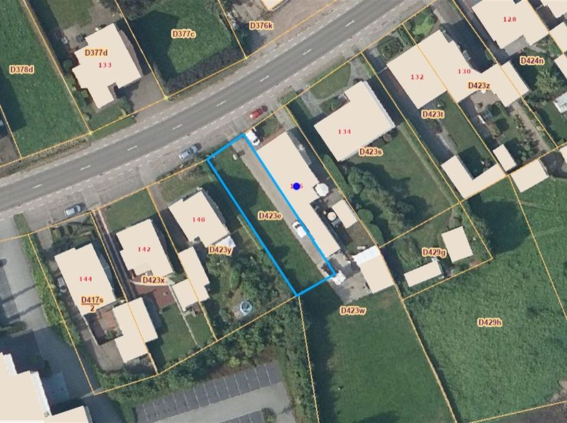 Terrain à bâtir de 5a17m² pour une construction jumelée.<br />
<br />
Ce terrain est situé entre les numéros de maison 136 et 140 sur Olensweg à Gee