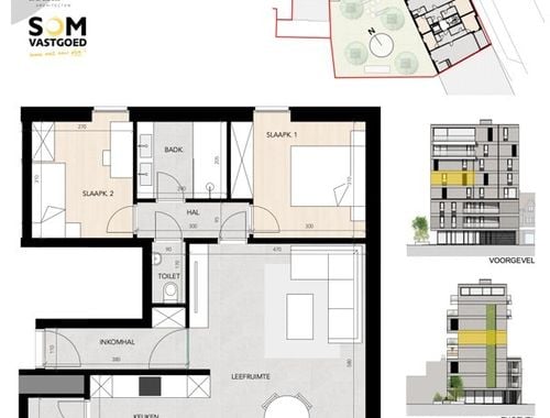                                         Appartement te koop in Mechelen-aan-de-Maas, € 290.000
