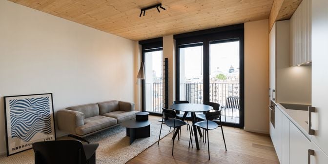 Appartement te huur in Rue Blanche 2, 1000 Brussel