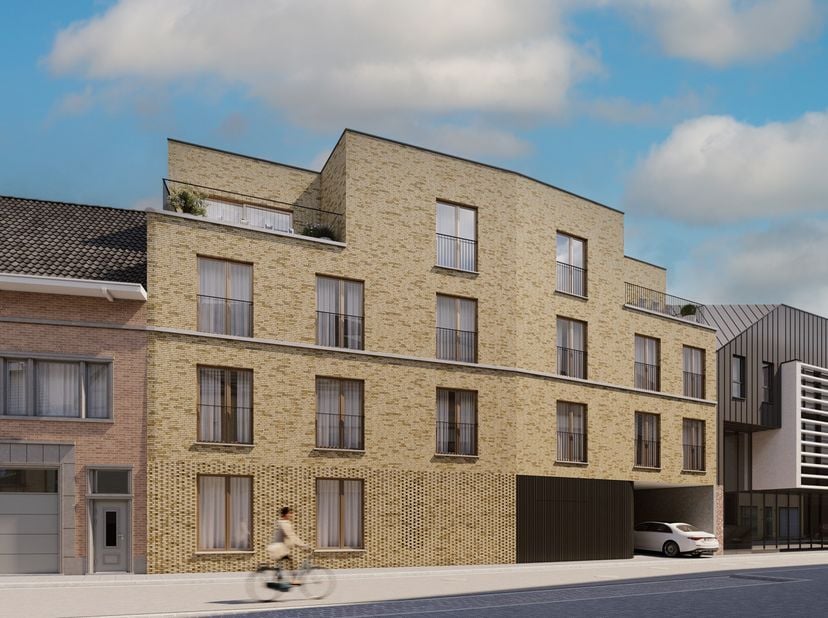 Appartement de deux pièces situé au premier étage avec une grande terrasse ensoleillée donnant sur le parc de la ville de Poperinge ! <br />
<br />
L'