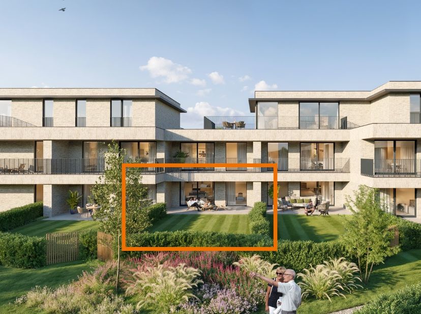 Ontdek dit comfortabel gelijkvloers nieuwbouwappartement met 2 slaapkamers in het groene woonproject Beigemveld in Grimbergen. Met een bewoonbare oppe