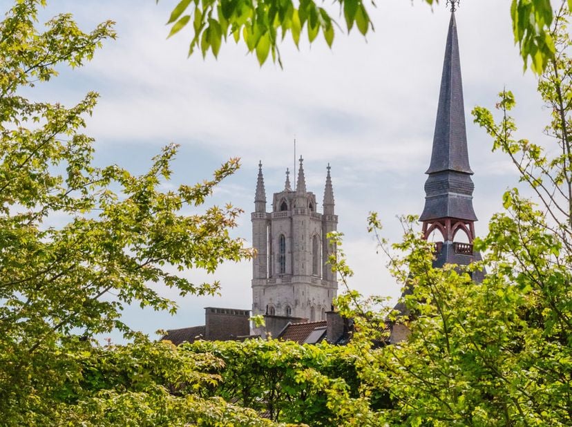 LIGGING<br />
Ontdek deze exclusieve eigendom gelegen in de prestigieuze residentie “Dulle Griet Garden”, waar stedelijke elegantie en groene serenite