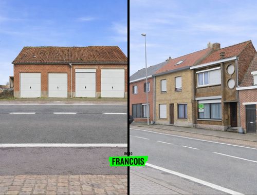                                         Maison deux facades à vendre à Roesbrugge-Haringe, € 165.000
