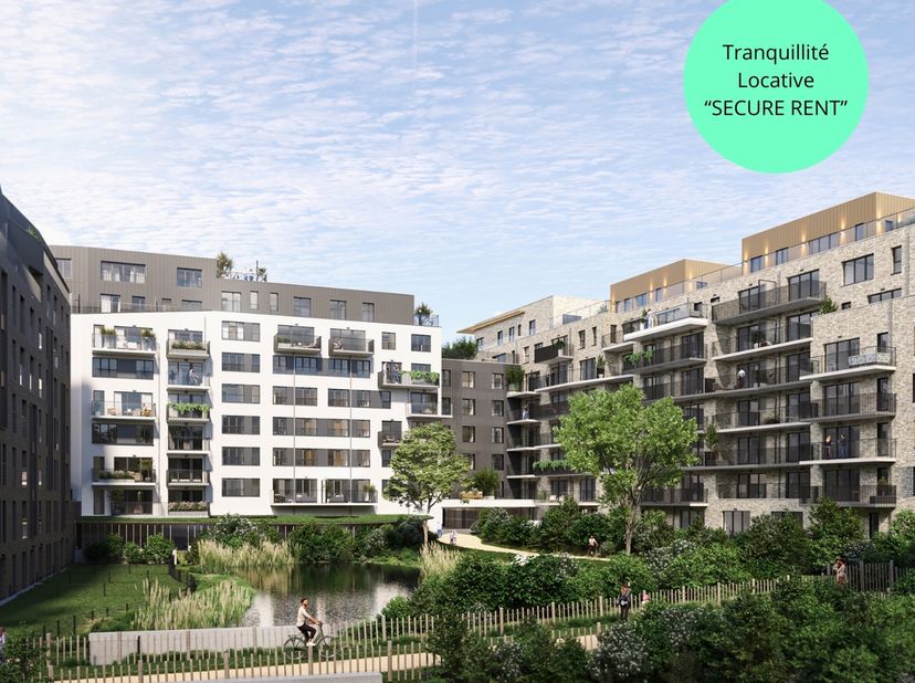 SINT-LAMBRECHTS-WOLUWE, aan de rand van een groene zone en dicht bij alle faciliteiten (winkels, nl/fr scholen, sportvoorzieningen, openbaar vervoer,