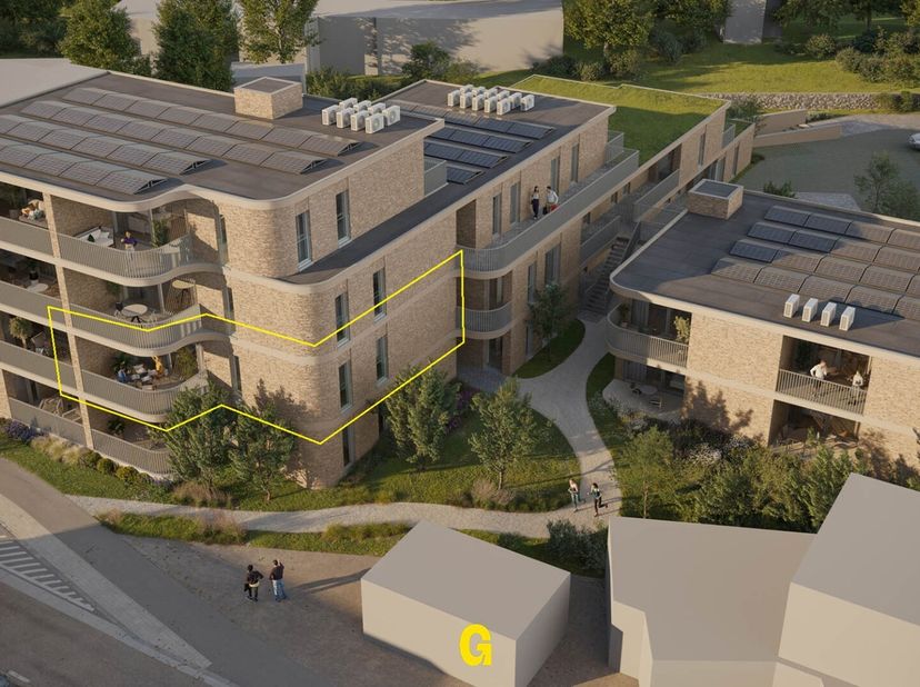 De Boomgaard is een nieuw woonproject waar rust, groen en hedendaags comfort elkaar versterken. Verscholen in een groen binnengebied en op wandelafsta
