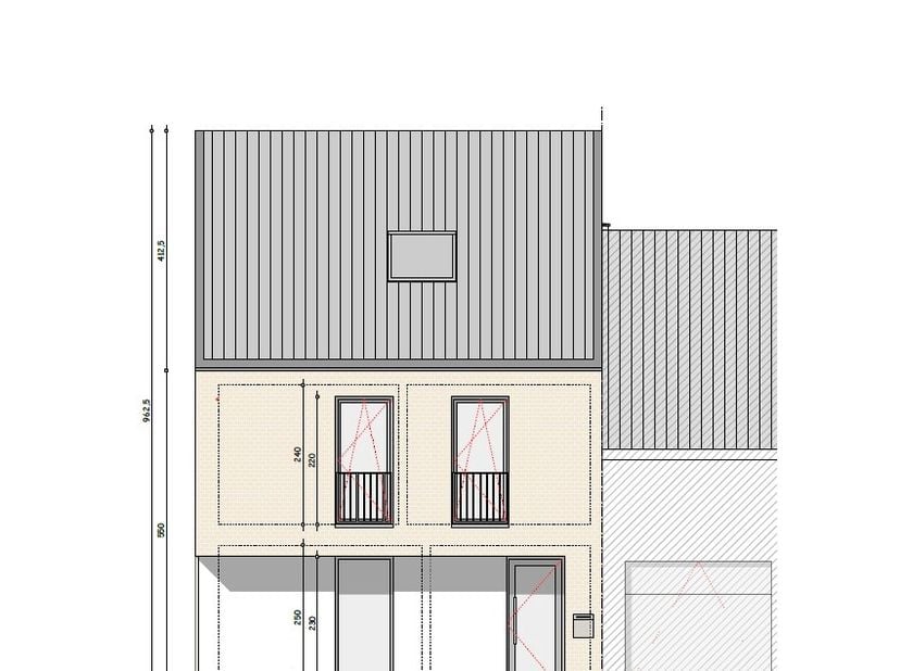 Aan de Zuidburgweg in Veurne, vlak bij het historische stadscentrum, worden deze tijdloze nieuwbouwwoningen opgetrokken. Je woont er op wandelafstand