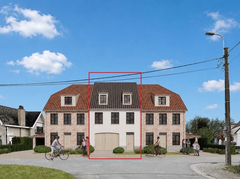 Ruime gesloten woning met tuin in Serskamp<br />
Ben je op zoek naar een woning in Serskamp met veel ruimte en een rustige, groene ligging? Zoek niet