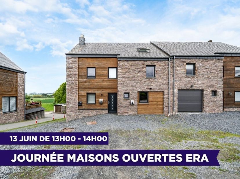 [[ CE BIEN PARTICIPE À LA JOURNÉE MAISONS OUVERTES ERA LE 13/6 DE 13:00 À 14:00 ]] ERA B-LUX vous propose cette maison 5 chambres construite en 2014,