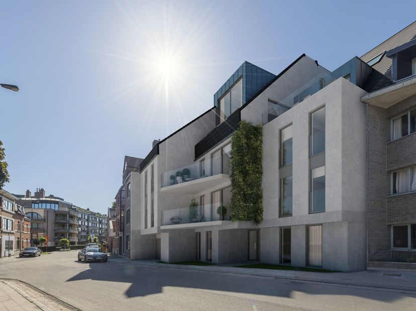 Het luxueus kleinschalig nieuwbouwcomplex van 10 appartementen te koop in Hasselt koppelt zijn bijzonder gunstige ligging aan zalig wooncomfort met ho