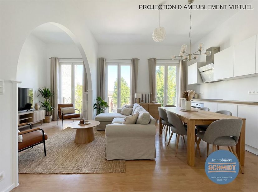 IMMOSCHMIDT (Ref.29430) - IXELLES (VUB) - VOOR IMMEDIATE RELEASE: Mooi appartement van 71m² met balkon gelegen op een paar honderd meter van de ULB. H