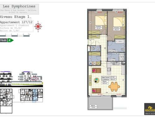                                         Appartement te koop in Saint-Servais, € 385.000

