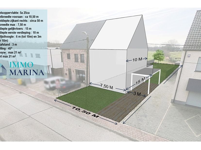 Terrain à vendre
                    à 3130 Begijnendijk
