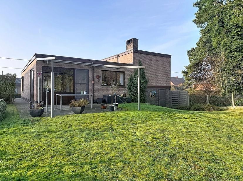 Deze woning is gelegen te Mol-Ezaart op een mooi perceel van bijna 12a. Een rustige straat op een gunstige locatie nabij de ring richting Lommel-Geel.