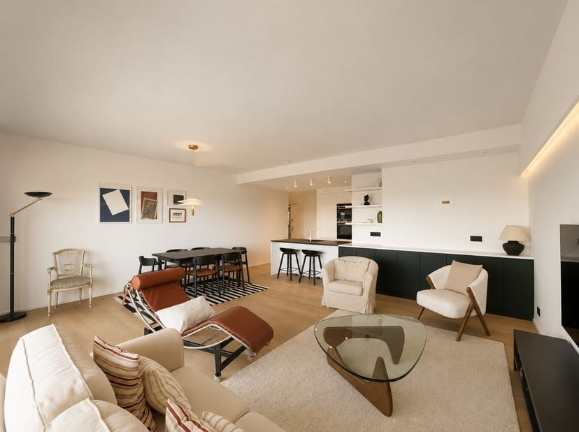 www.expat-housing.be biedt een prachtig gemeubileerd of ongemeubileerd appartement aan, onlangs gerenoveerd, in een uitzonderlijke groene omgeving aan