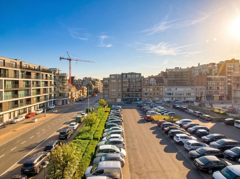 Opgefriste studio te huur in Middelkerke. Dit lichtrijk pand bevindt zich op de derde etage van de Residentie "Astoria", René Mouchottestraat 8 in Mid